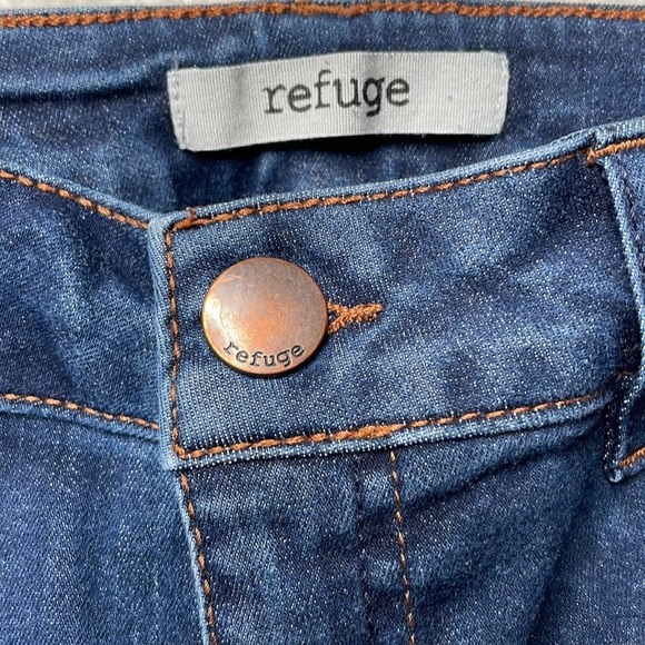 Refuge Jeans Denim Stretch Dark wash Size 4 - Picture 4 of 8